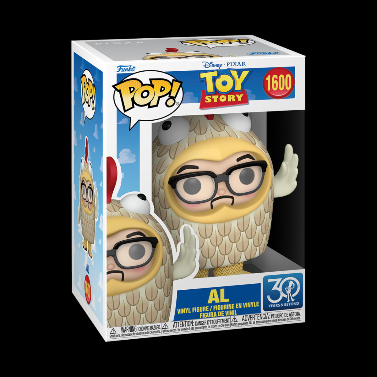 DISNEY - TOY STORY 30TH ANNIVERSARY POP FUNKO VINYL FIGURE 1600 AL 9CM