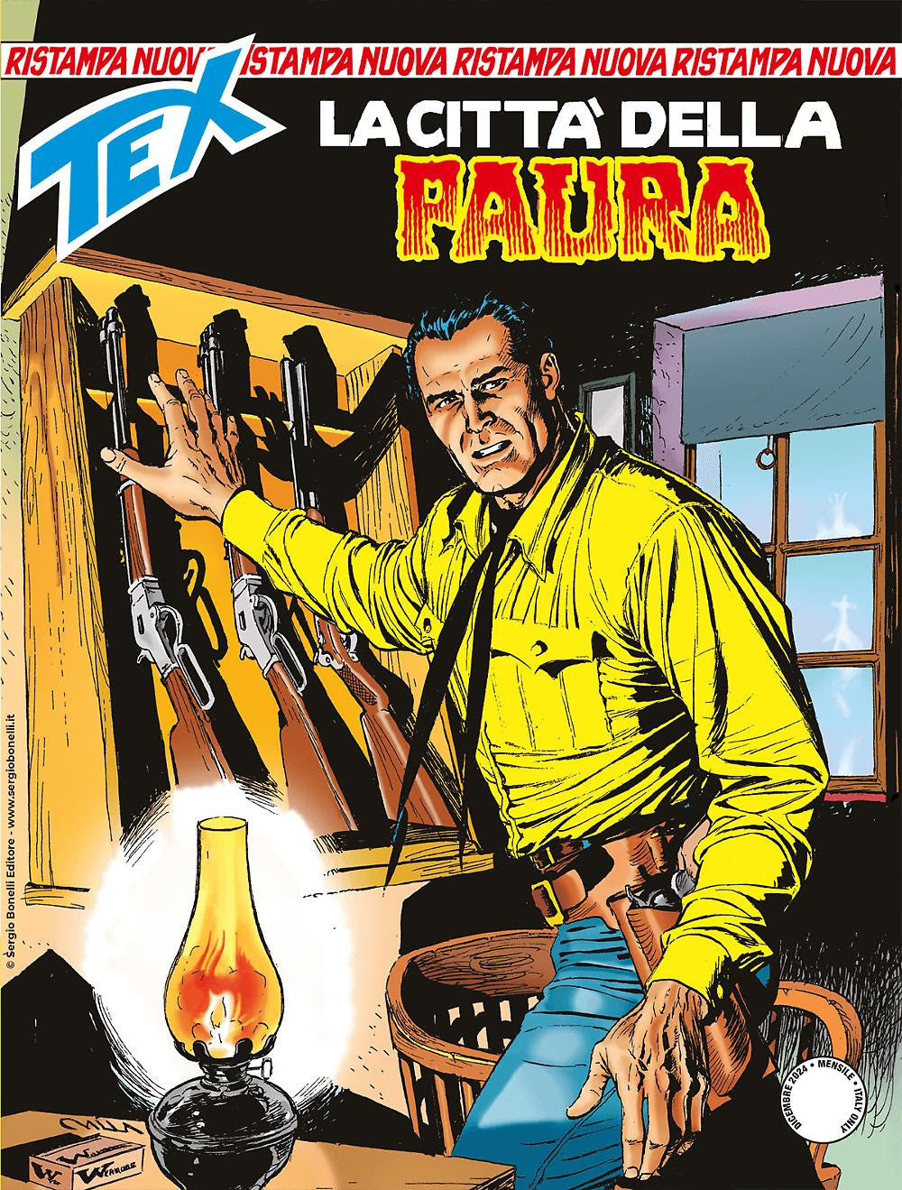 TEX NUOVA RISTAMPA 512 - LA CITTA' DELLA PAURA