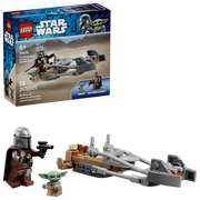 75436 - STAR WARS - SPEEDER BIKE DEL MANDALORIANO E DI GROGU