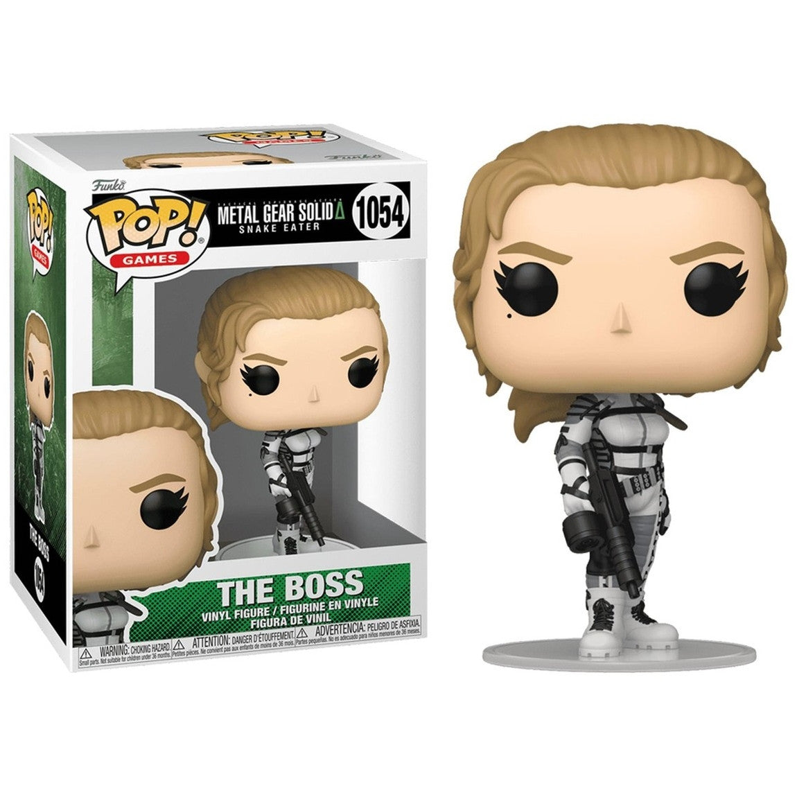 METAL GEAR SOLID - POP FUNKO VINYL FIGURE 1054 THE BOSS 9CM