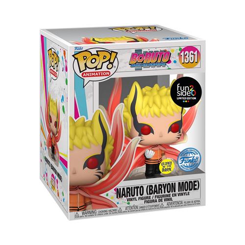 BORUTO: NARUTO NEXT GENERATION - POP FUNKO VINYL FIGURE SUPER 1361 NARUTO (BARYON MODE) (GW) FUNSIDE20 EXCL