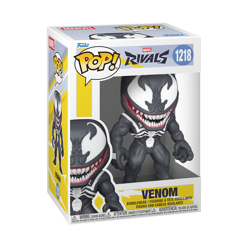 MARVEL RIVALS S3 - POP FUNKO VINYL FIGURE 1218 VENOM W/CHASE (ASSORTMENT 6PZ) 9CM