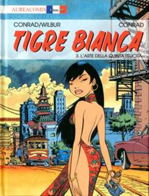 AUREACOMIX LINEA BD 41 - TIGRE BIANCA 3 - L'ARTE DELLA QUINTA FELICITA