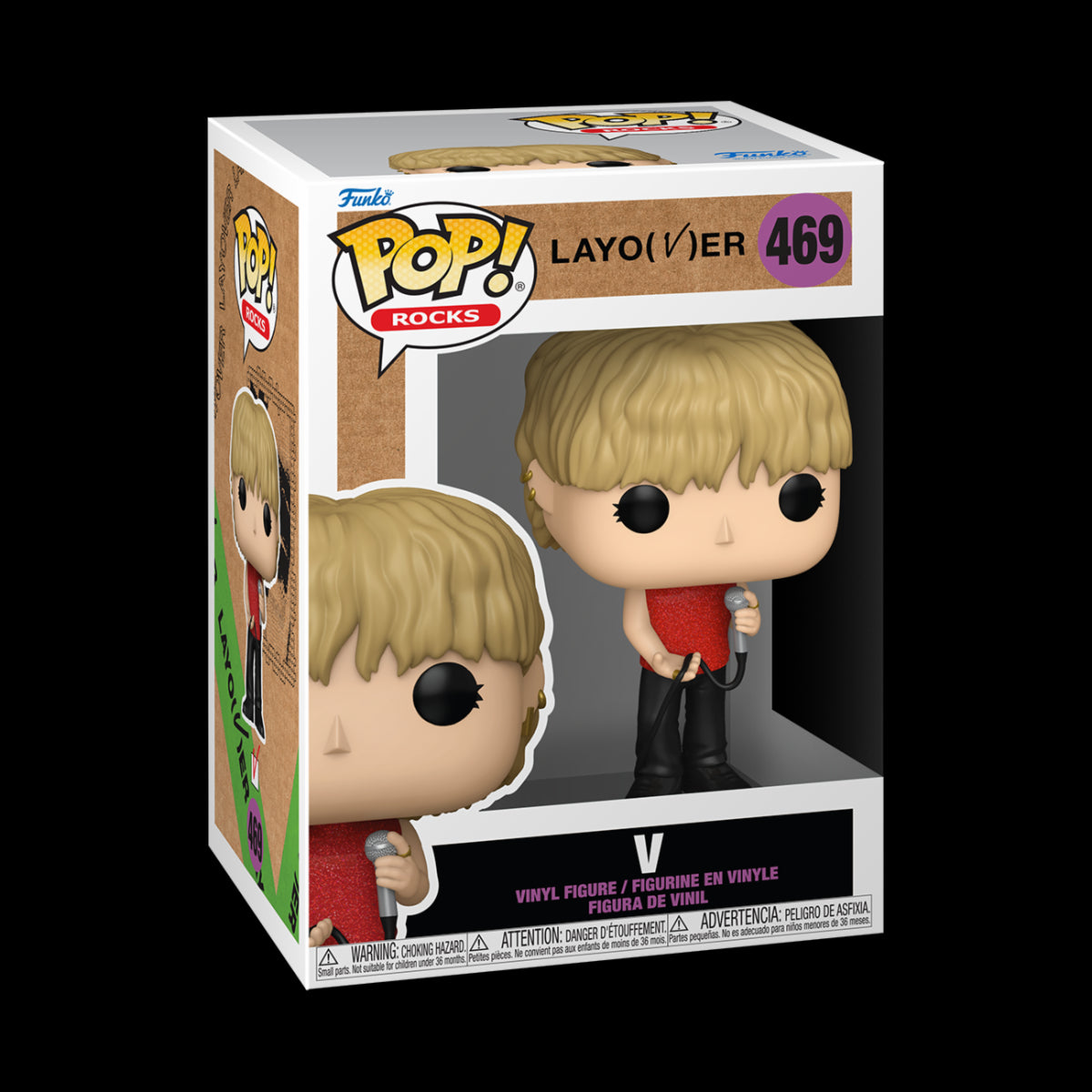 MUSIC: BTS - POP FUNKO VINYL FIGURE 469 V (LOVE ME AGAIN) 9CM