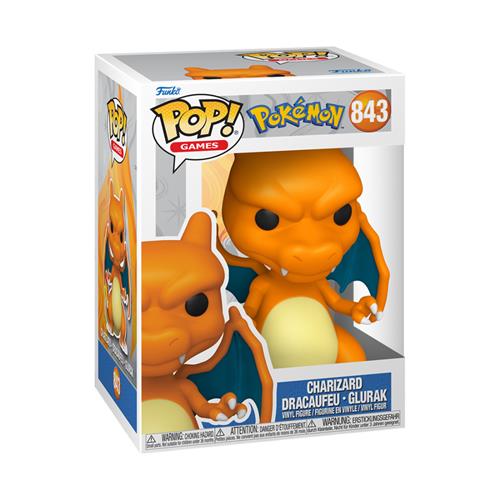 POKEMON - POP FUNKO VINYL FIGURE 843 CHARIZARD (EMEA) 9CM