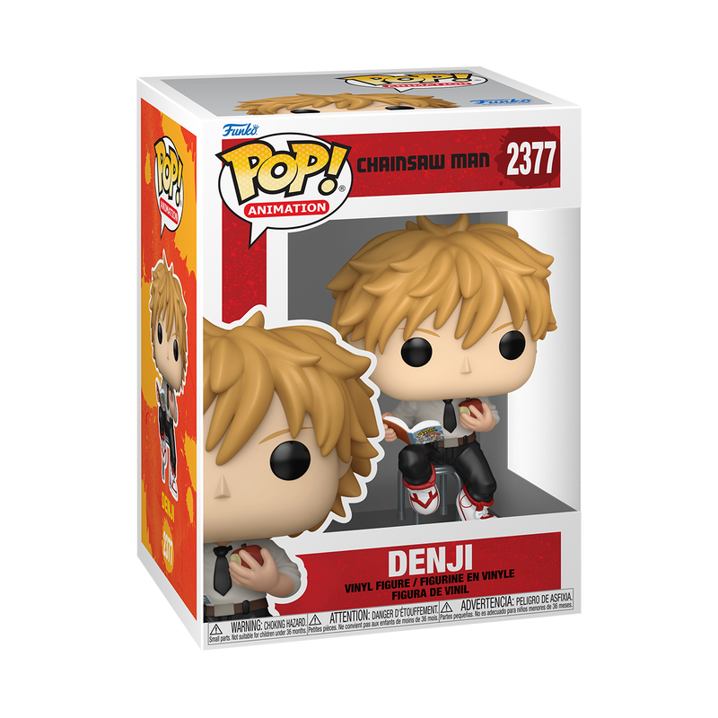 CHAINSAW MAN - POP FUNKO VINYL FIGURE 2377 DENJI (READING) 9CM