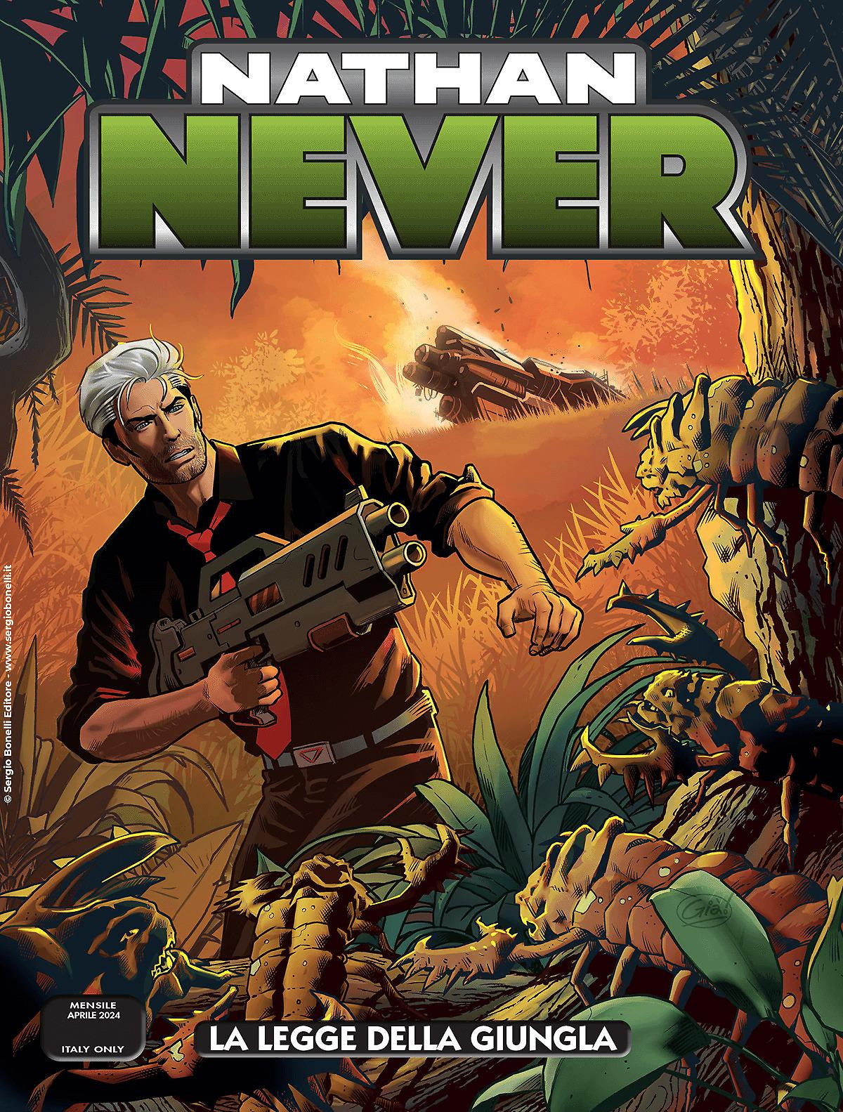 NATHAN NEVER 395 - LA LEGGE DELLA GIUNGLA
