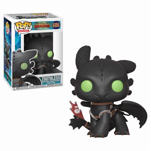 DRAGON TRAINER - POP FUNKO VINYL FIGURE 686 TOOTHLESS 9CM