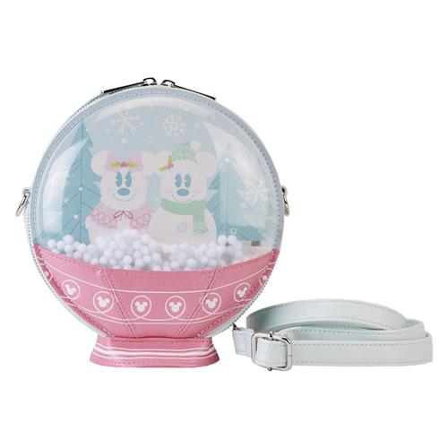 DISNEY - MICKEY & FRIENDS - BORSA A TRACOLLA - MICKEY AND FRIENDS WINTER SNOWGLOBE