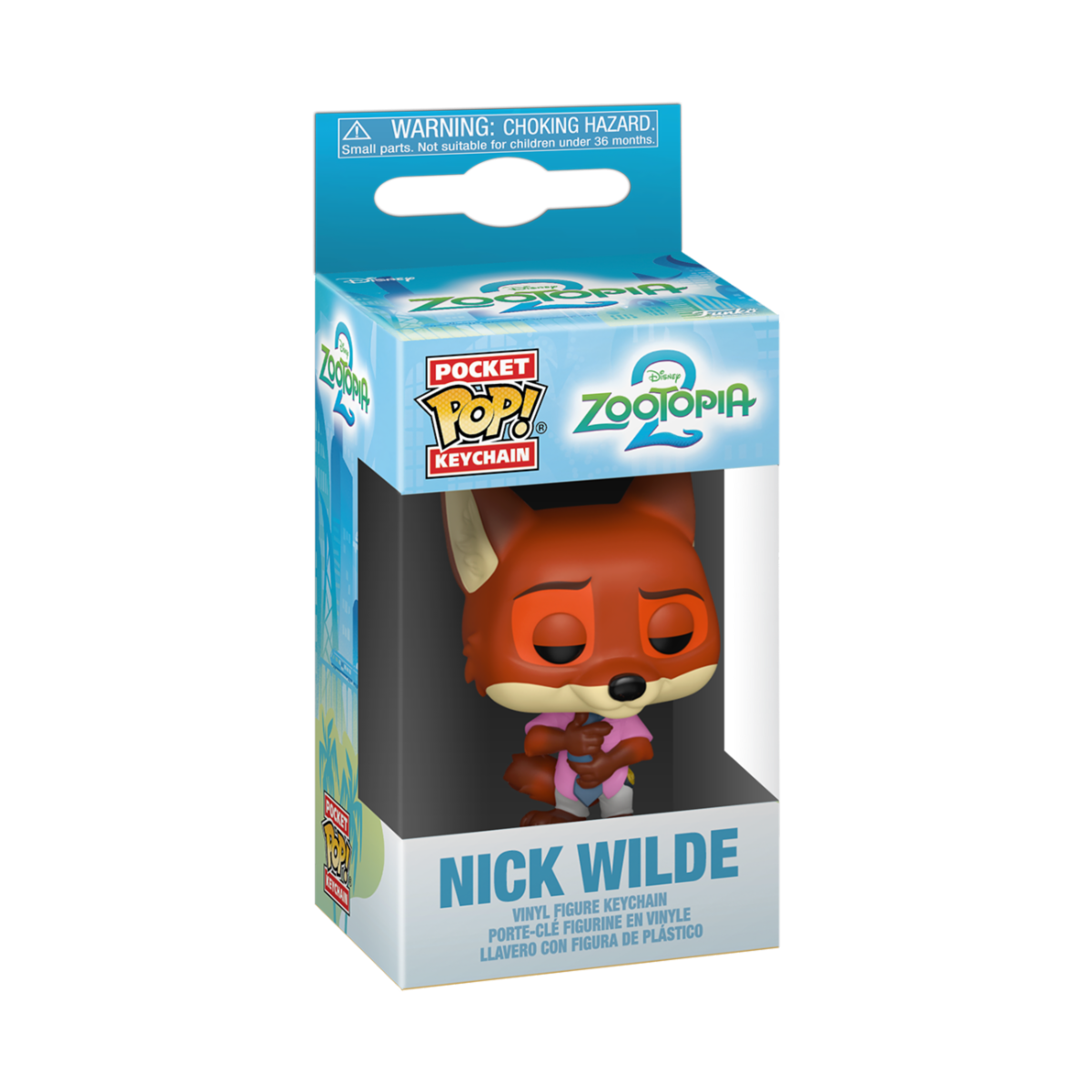 ZOOTOPIA 2 - KEYCHAIN - NICK WILDE 4CM