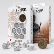 SWGE01 - SET 7 DADI - THE WITCHER GERALT - THE WHITE WOLF