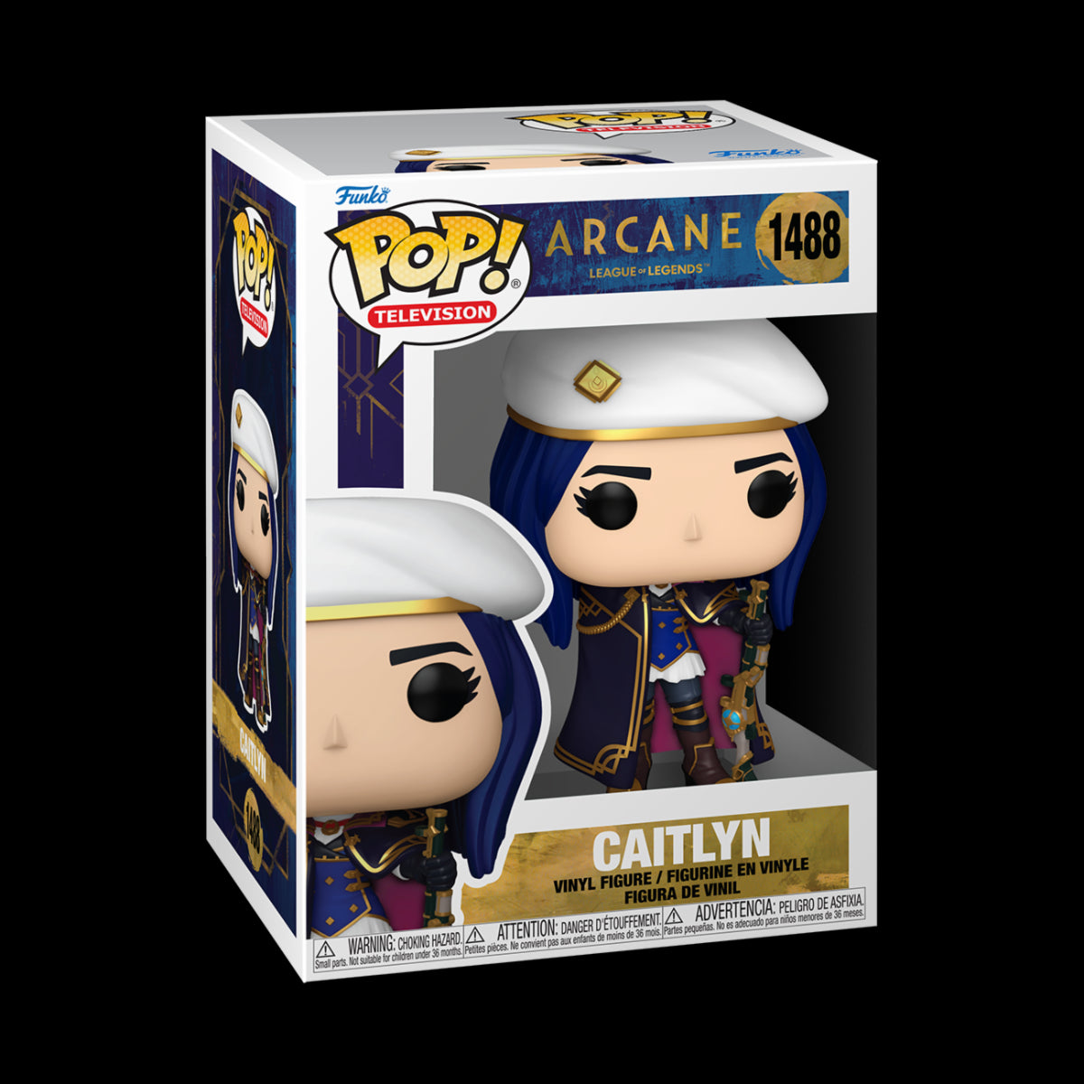 ARCANE: LEAGUE OF LEGENDS - POP FUNKO VINYL FIGURE 1488 CAITLYN 9CM