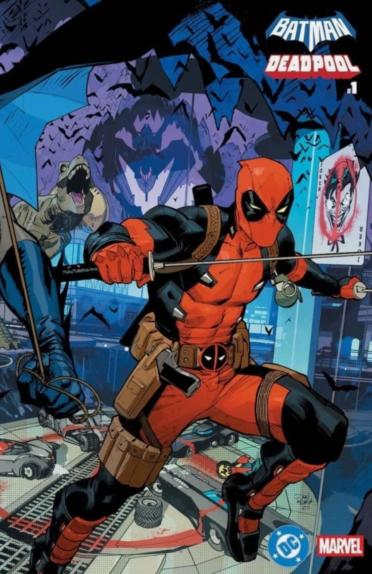 BATMAN/DEADPOOL VOL.1 - VARIANT WRAPAROUND DI DAN MORA