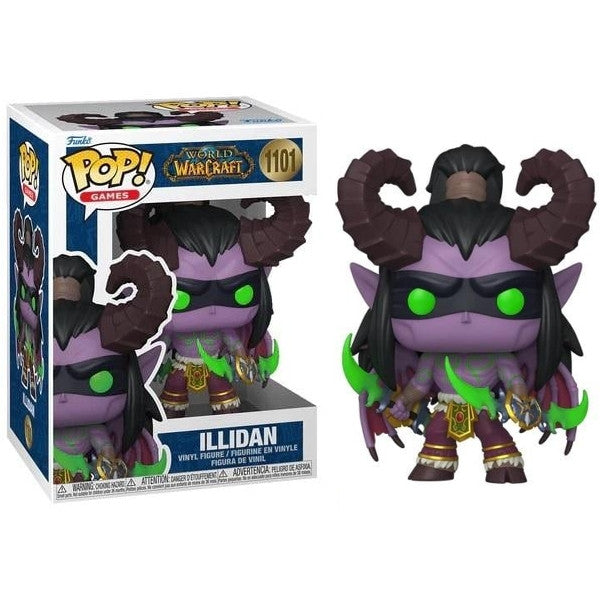 WORLD OF WARCRAFT - POP FUNKO VINYL FIGURE 1101 ILLIDAN W/CHASE (ASSORTMENT 6PZ) 9CM