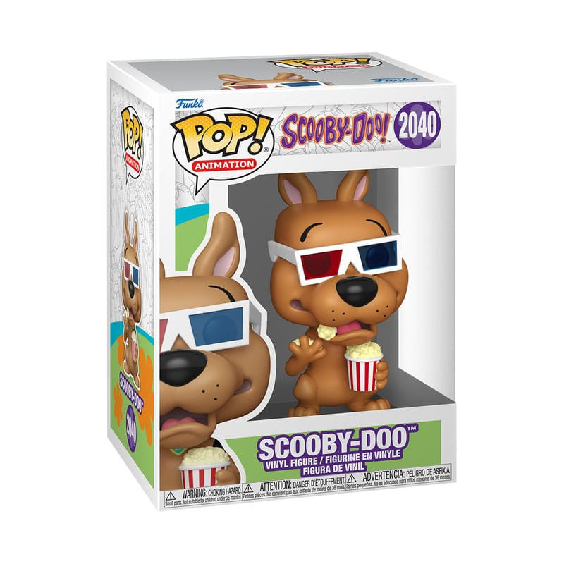 SCOOBY DOO - POP FUNKO VINYL FIGURE 2040 SCOOBY DOO 9CM