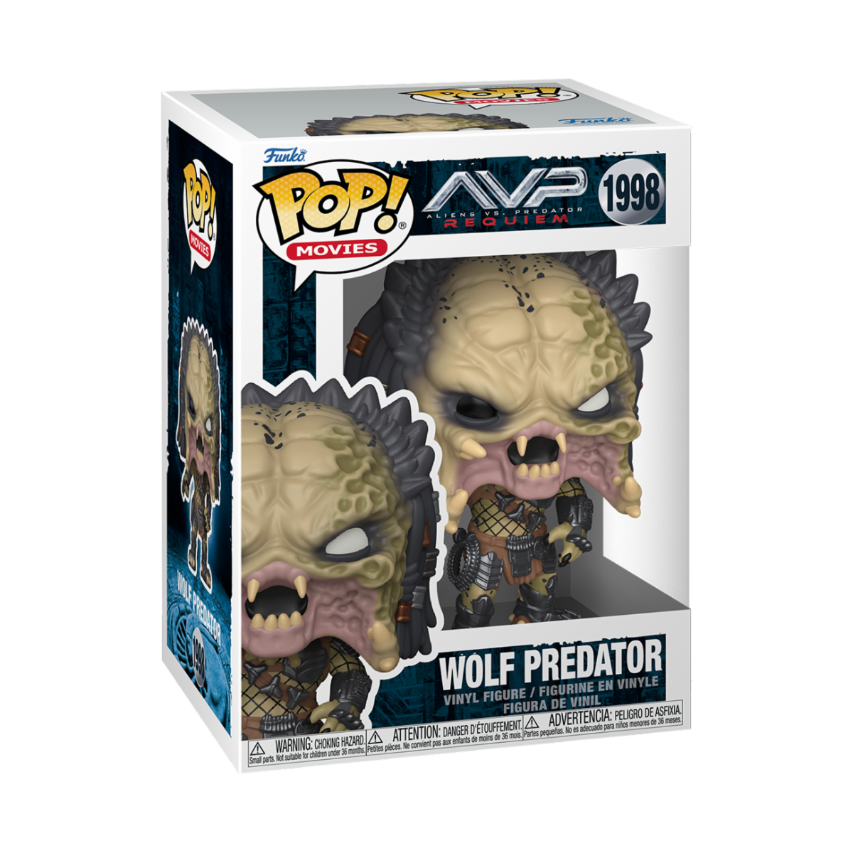 PREDATOR S3 - POP FUNKO VINYL FIGURE 1998 WOLF PREDATOR W/CHASE REGULAR 9CM