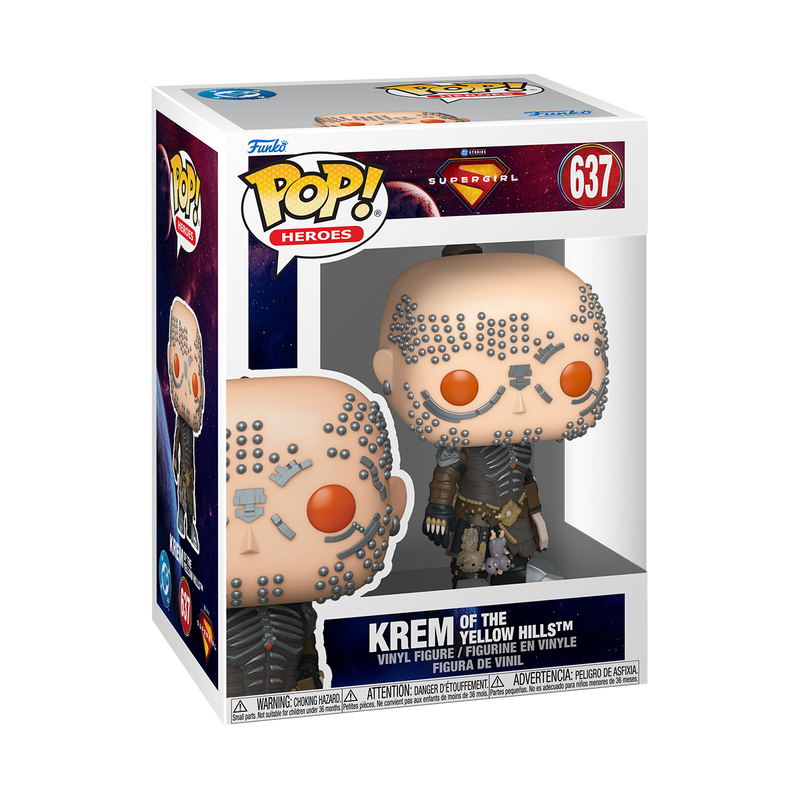 SUPERGIRL (2026) - POP FUNKO VINYL FIGURE 637 KREM OF THE YELLOW HILLS 9CM