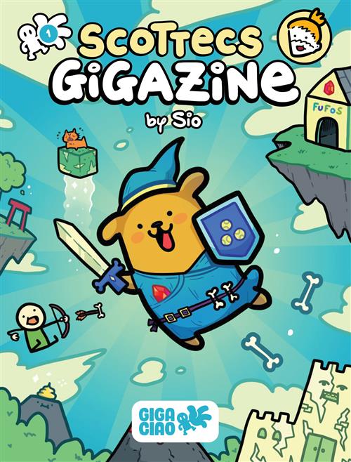 SCOTTECS GIGAZINE 1 - VARIANT FUMETTERIE