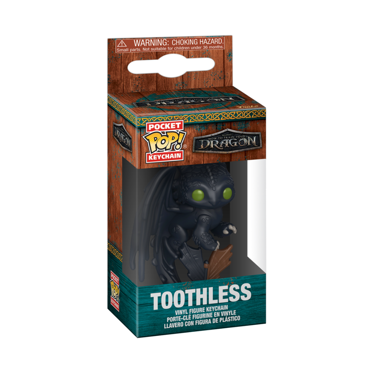 DISNEY: HOW TO TRAIN YOUR DRAGON - KEYCHAIN - TOOTHLESS 4CM