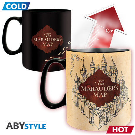 ABYMUGA496 - HARRY POTTER - TAZZA HEAT CHANGE 460ML - MARAUDERS