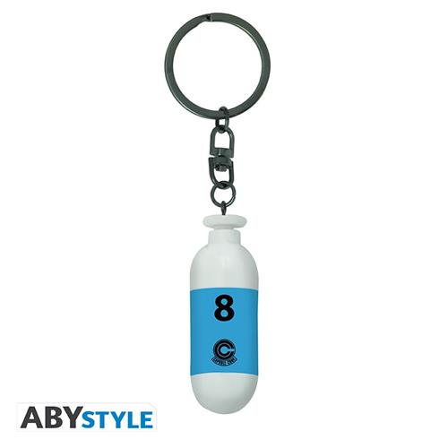 ABYKEY340 - DRAGON BALL - PORTACHIAVI 3D - BLUE CAPSULE