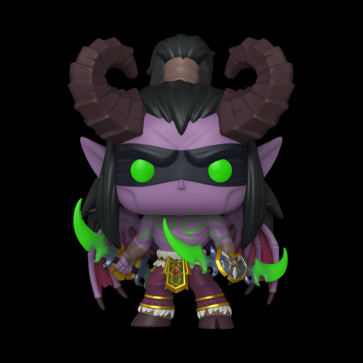 WORLD OF WARCRAFT - POP FUNKO VINYL FIGURE 1101 ILLIDAN W/CHASE (ASSORTMENT 6PZ) 9CM