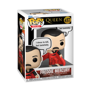 MUSIC: QUEEN - POP FUNKO VINYL FIGURE 457 FREDDIE MERCURY 9CM