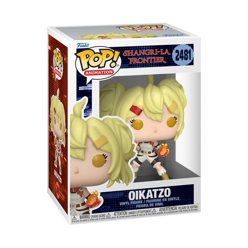 SHANGRI-LA FRONTIER S1 - POP FUNKO VINYL FIGURE 2481 OIKATZO 9CM