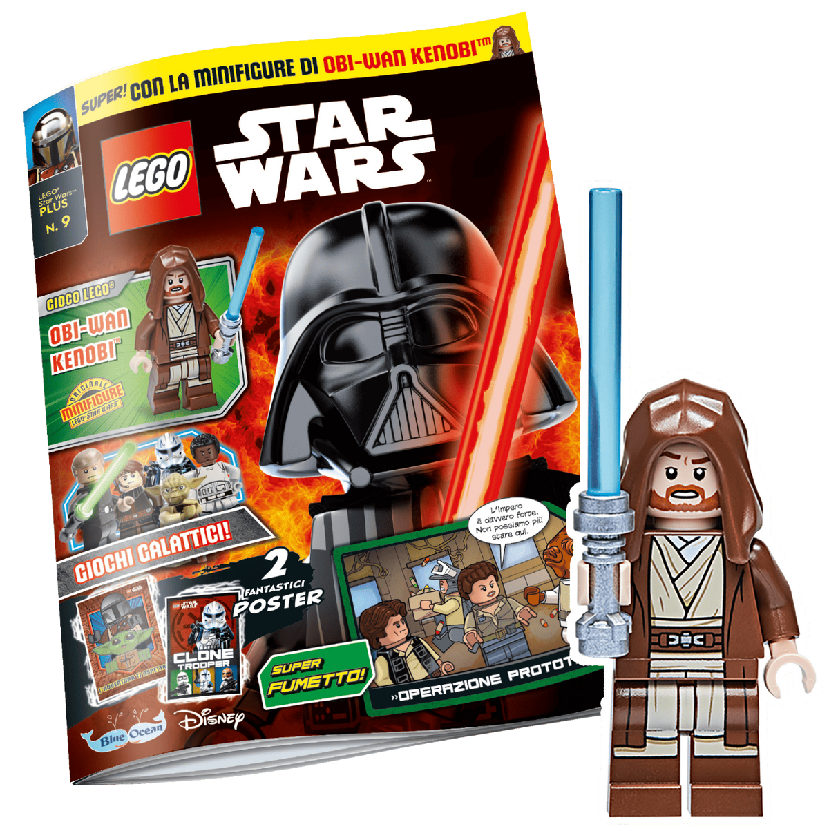 LEGO STAR WARS PLUS N.9 - OBI-WAN KENOBI