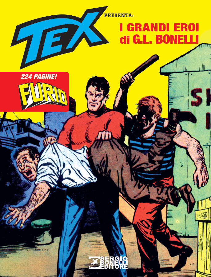 AVVENTURA MAGAZINE 2026 - TEX PRESENTA: I GRANDI EROI DI G.L. BONELLI L'UOMO D'ACCIAIO COLPISCE ANCORA