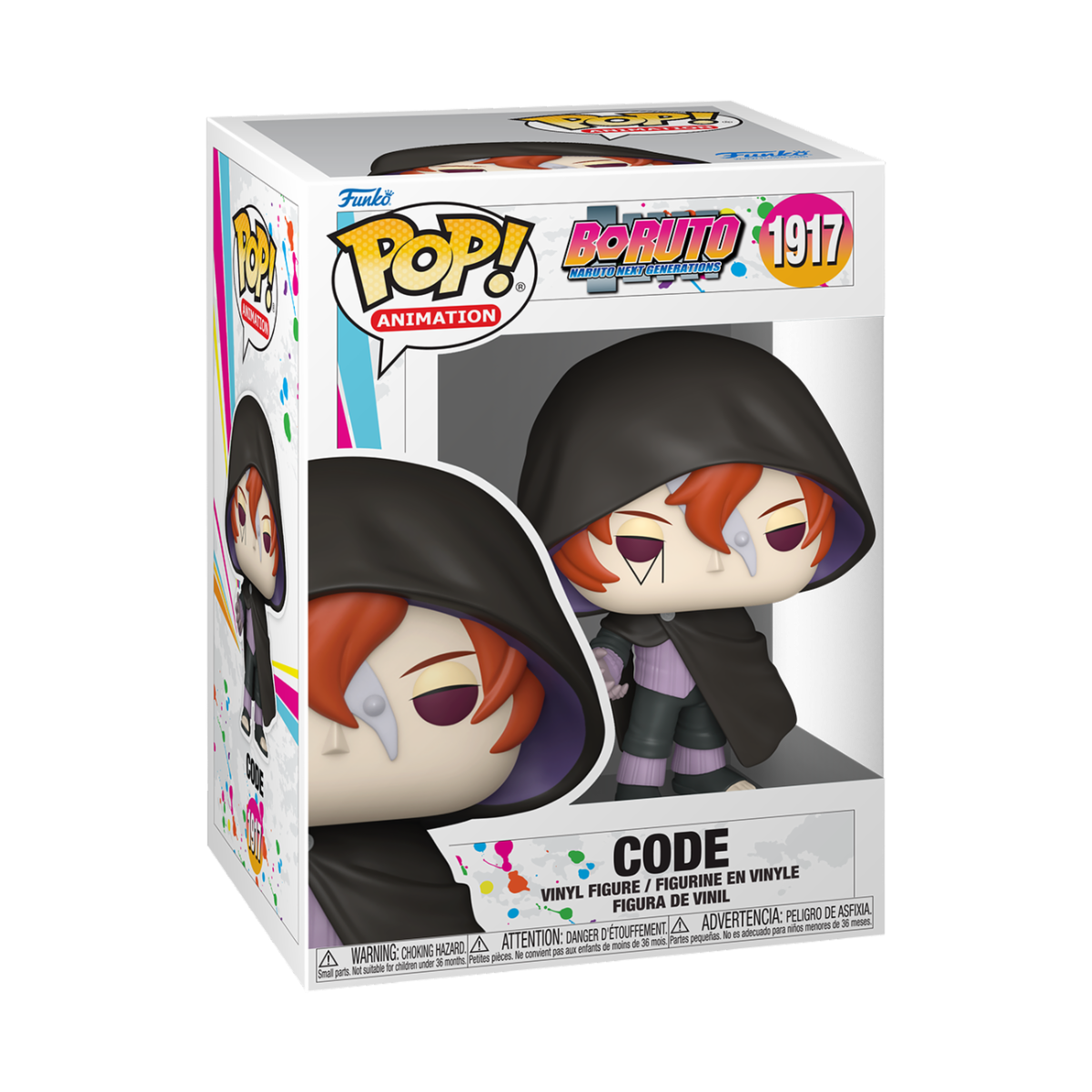 BORUTO: NARUTO NEXT GENERATION - POP FUNKO VINYL FIGURE 1917 CODE W/CH REGULAR 9CM