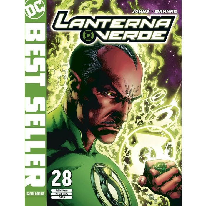DC BEST SELLER - LANTERNA VERDE DI GEOFF JOHNS VOL.28