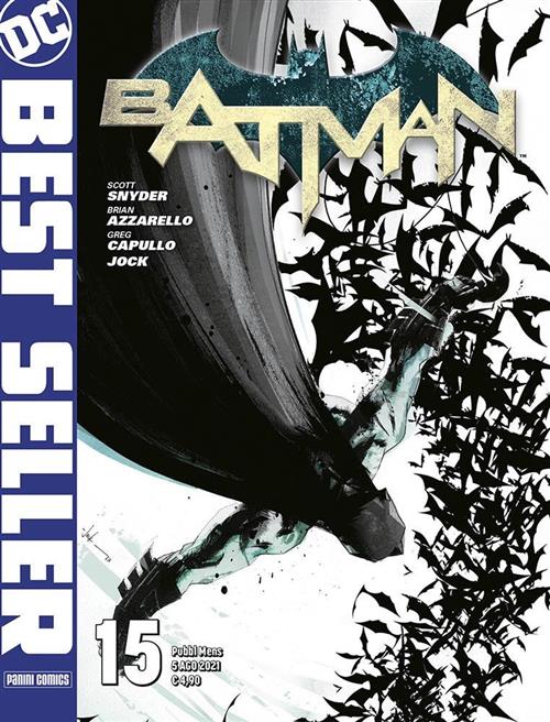 DC BEST SELLER - BATMAN DI SCOTT SNYDER & GREG CAPULLO 15