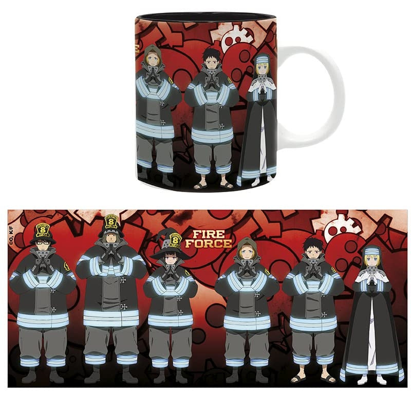 ABYMUGA174 - FIRE FORCE - TAZZA 320ML - COMPANY 8
