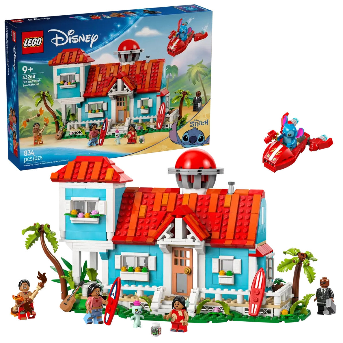 43268 - DISNEY CLASSIC - CASA SULLA SPIAGGIA DI LILO E STITCH