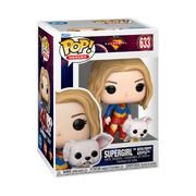 SUPERGIRL (2026) - POP FUNKO VINYL FIGURE 633 SUPERGIRL WITH PUPPY KRYPTO 9CM