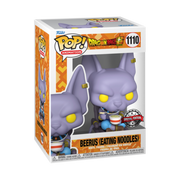 DRAGON BALL SUPER - POP FUNKO VINYL FIGURE 1110 BEERUS (EATING NOODLES) 9CM