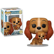 DISNEY: THE LADY AND THE TRAMP 70TH ANNIVERSARY - POP FUNKO VINYL FIGURE 1553 LADY W/PUPPY 9CM