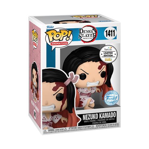 DEMON SLAYER - POP FUNKO VINYL FIGURE 1411 NEZUKO KAMADO (KNEELING) 9CM GA EXCL