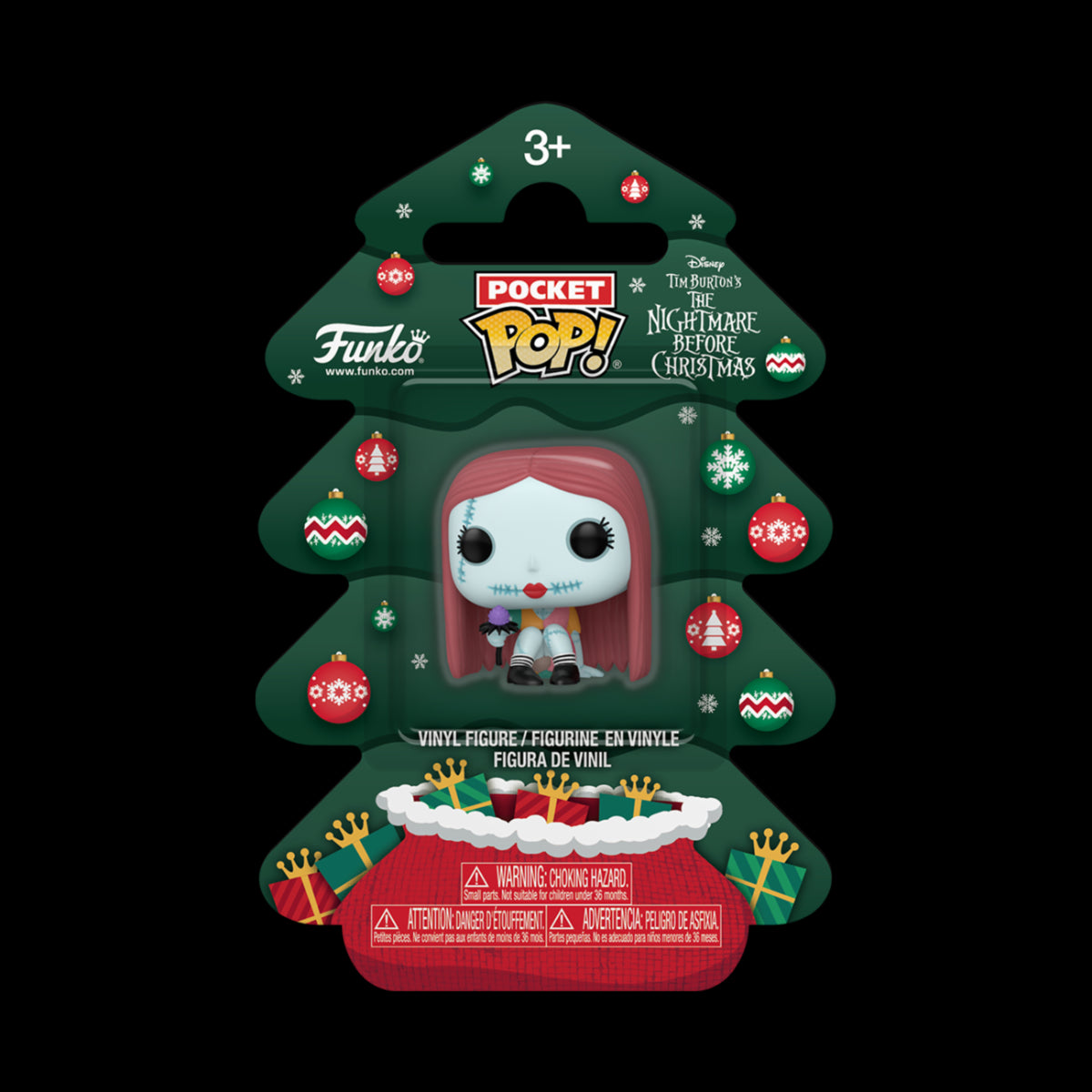NIGHTMARE BEFORE CHRISTMAS - POCKET POP FUNKO VINYL FIGURE - SALLY 4CM