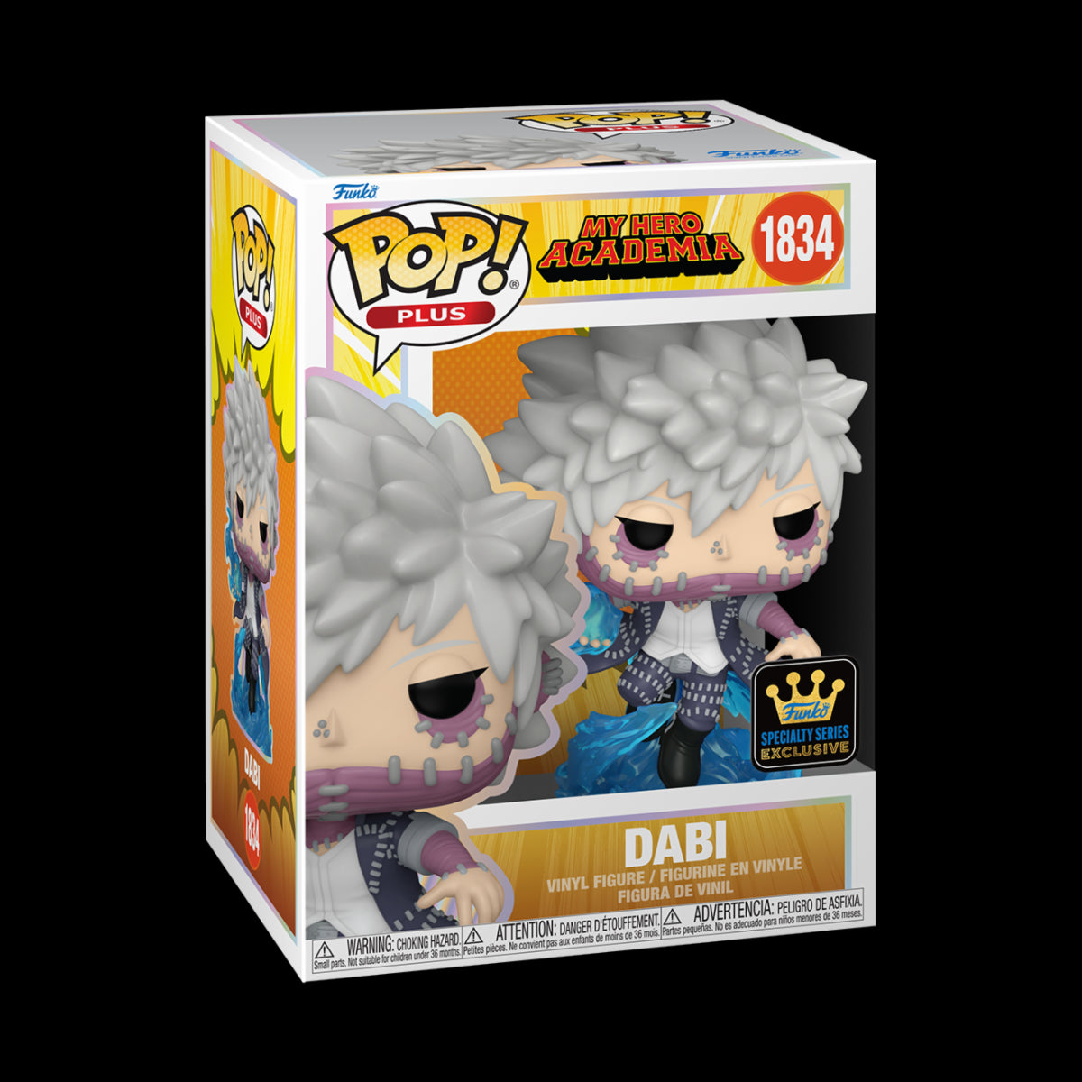 MY HERO ACADEMIA - POP FUNKO VINYL FIGURE 1834 DABI REGULAR 9CM