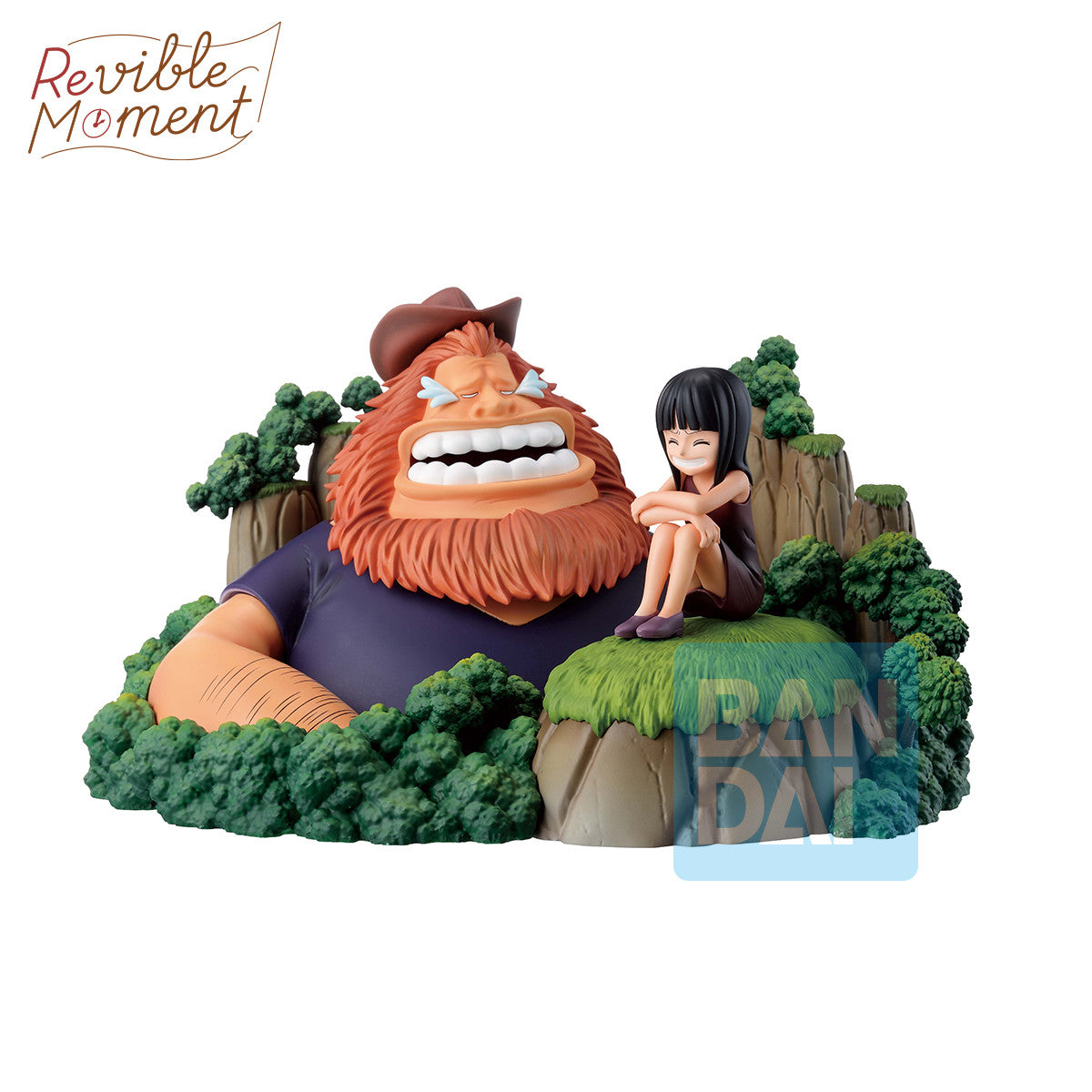 69043 - ONE PIECE - ICHIBANSHO FIGURE FROM ICHIBANSHO - DRAMATIC MEMORIES - SAUL & ROBIN - STATUA 13CM