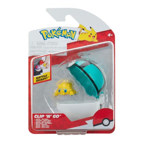 POKEMON - PK160602 - CLIP N GO - PEZZO SINGOLO - JOLTIK WITH NET BALL