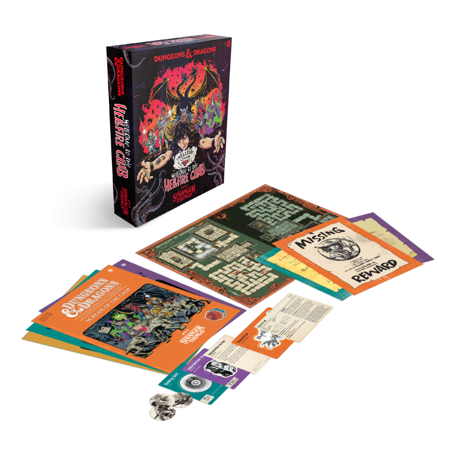 D&D - WELCOME TO THE HELLFIRE CLUB - STRANGER THINGS - ENG