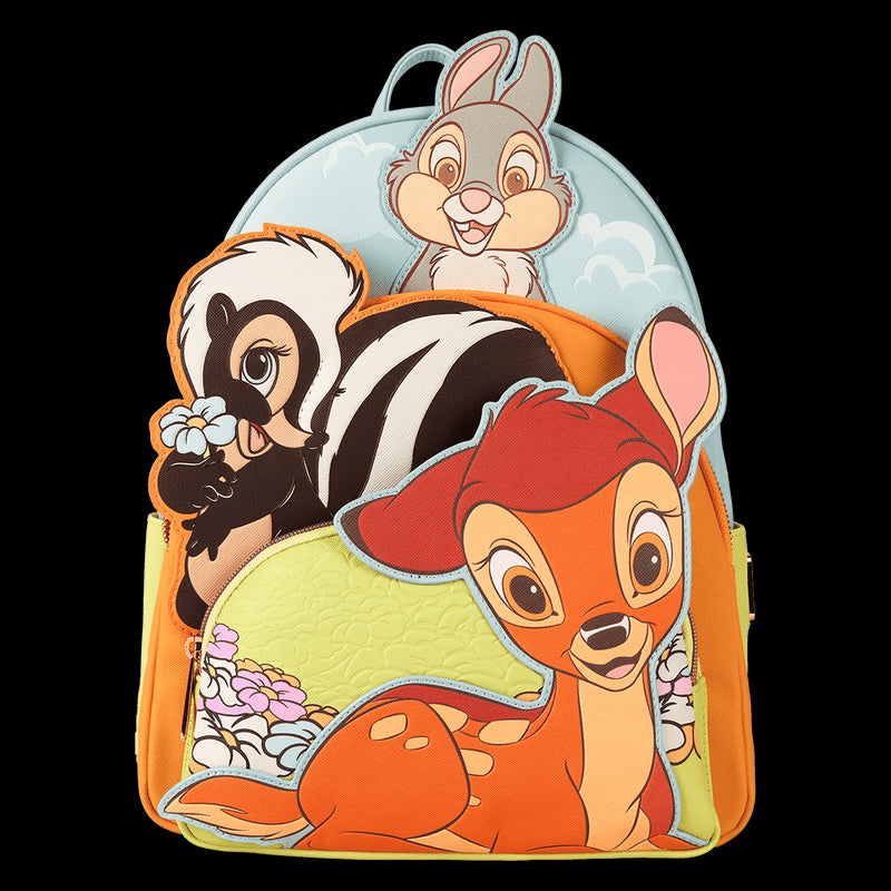 DISNEY - BAMBI - ZAINETTO - TRIPLE POCKET