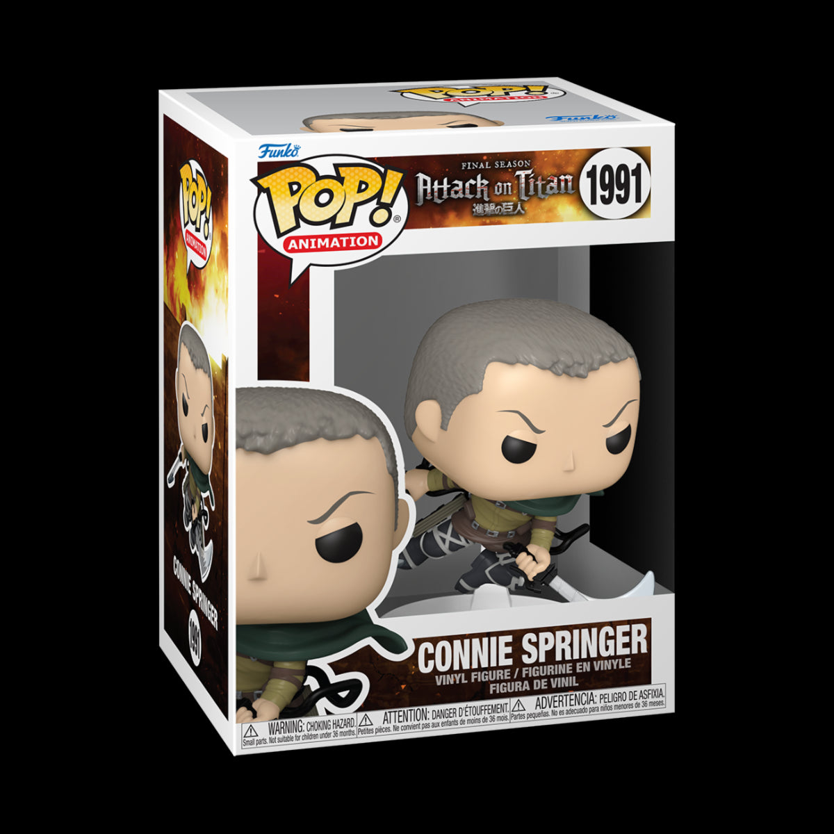 ATTACK ON TITAN - POP FUNKO VINYL FIGURE 1991 CONNIE SPRINGER 9CM
