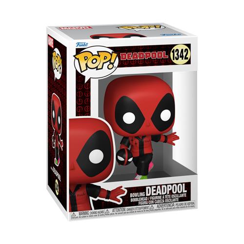 MARVEL: DEADPOOL - POP FUNKO VINYL FIGURE 1342 BOWLING DEADPOOL 9CM