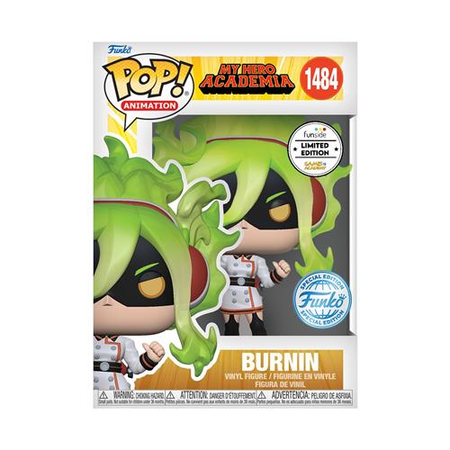 MY HERO ACADEMIA - POP FUNKO VINYL FIGURE 1484 BURNING REGULAR 9CM GA EXCL