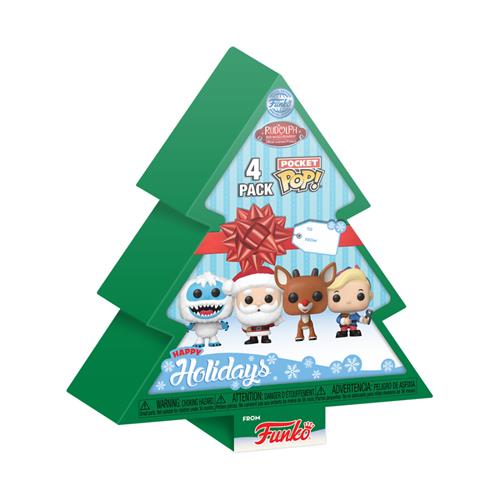 RUDOLPH: LA RENNA - POP FUNKO VINYL TREE HOLIDAY BOX 4PZ