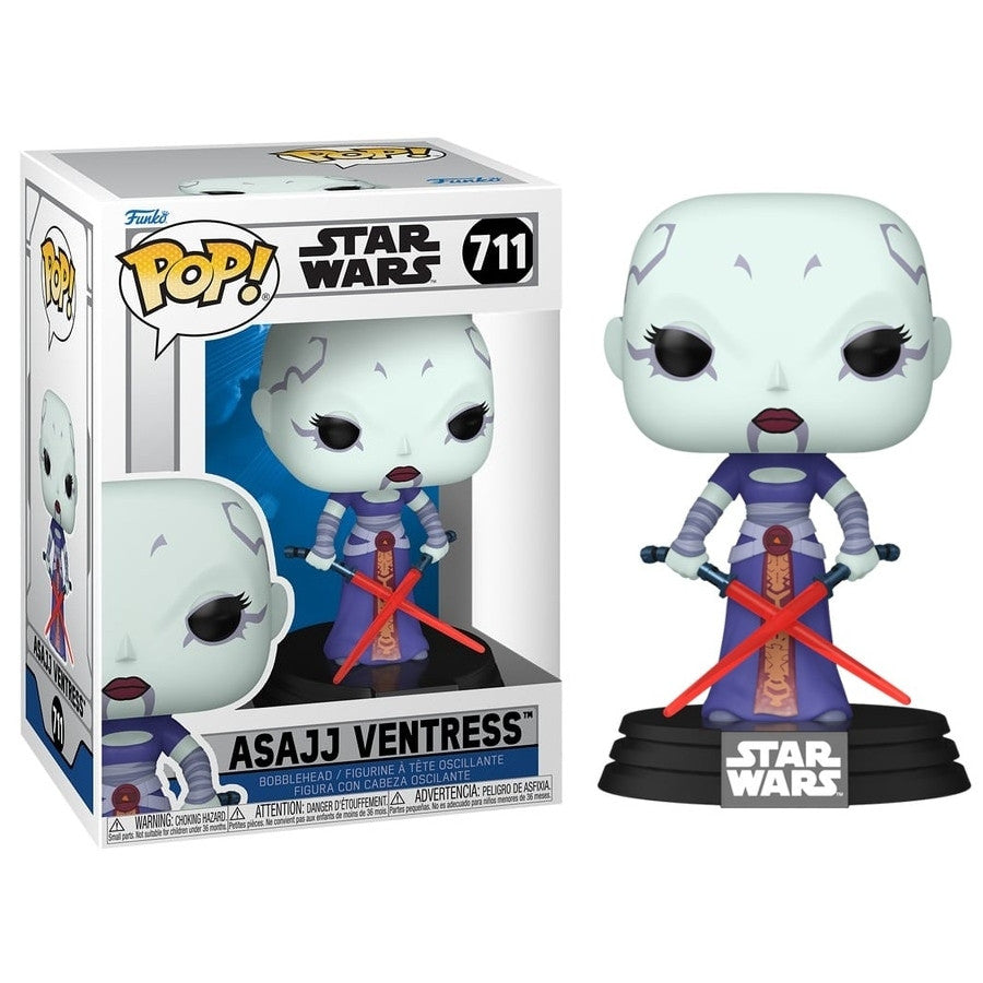 STAR WARS: THE CLONE WARS - POP FUNKO VINYL FIGURE 711 ASAJJ VENTRESS 9CM